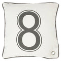 Dutch Decor Kissenbezug Ruder grau 45 x 45 cm
