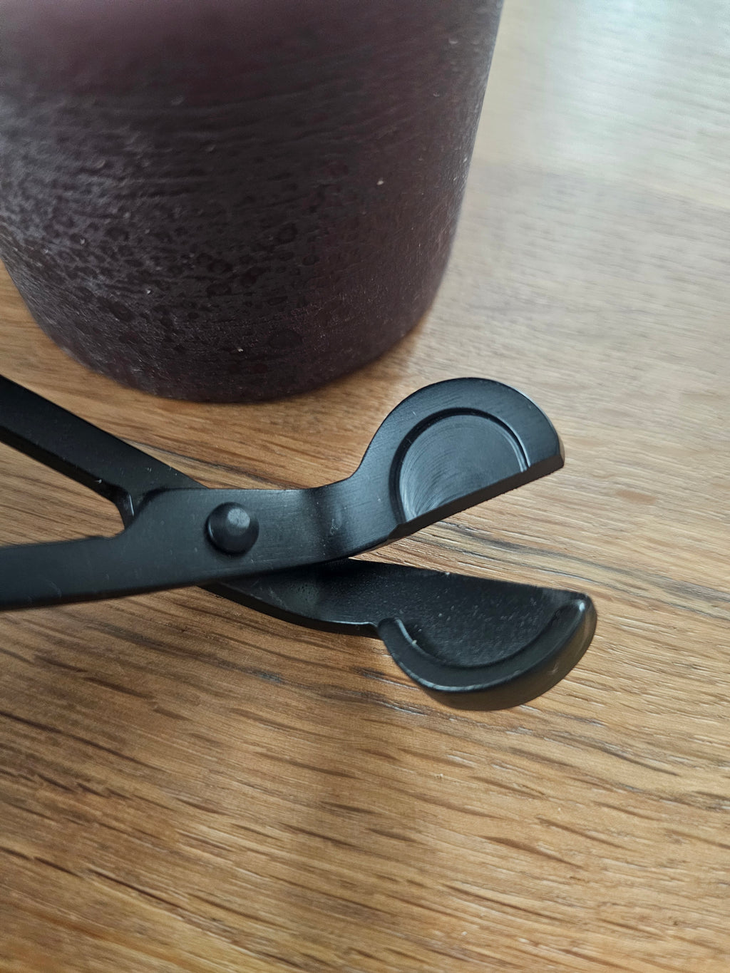 Countryfield Kerzendochtschneider aus Metall für eine saubere & gleichmäßige Flamme 17cm schwarz